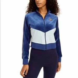 Nike Sportwear blue Velour Full zip jacket -size M (BNWT)
